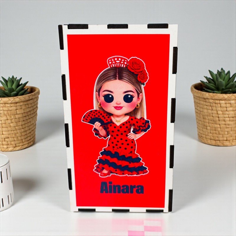 FUNKO DE MADERA FLAMENCO