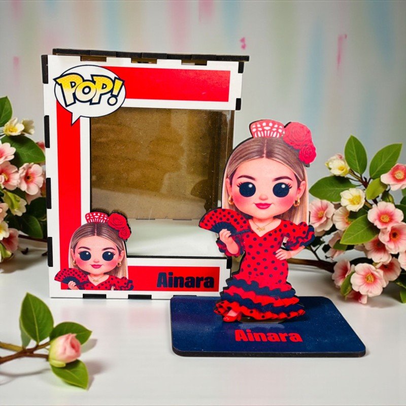 FUNKO DE MADERA FLAMENCO