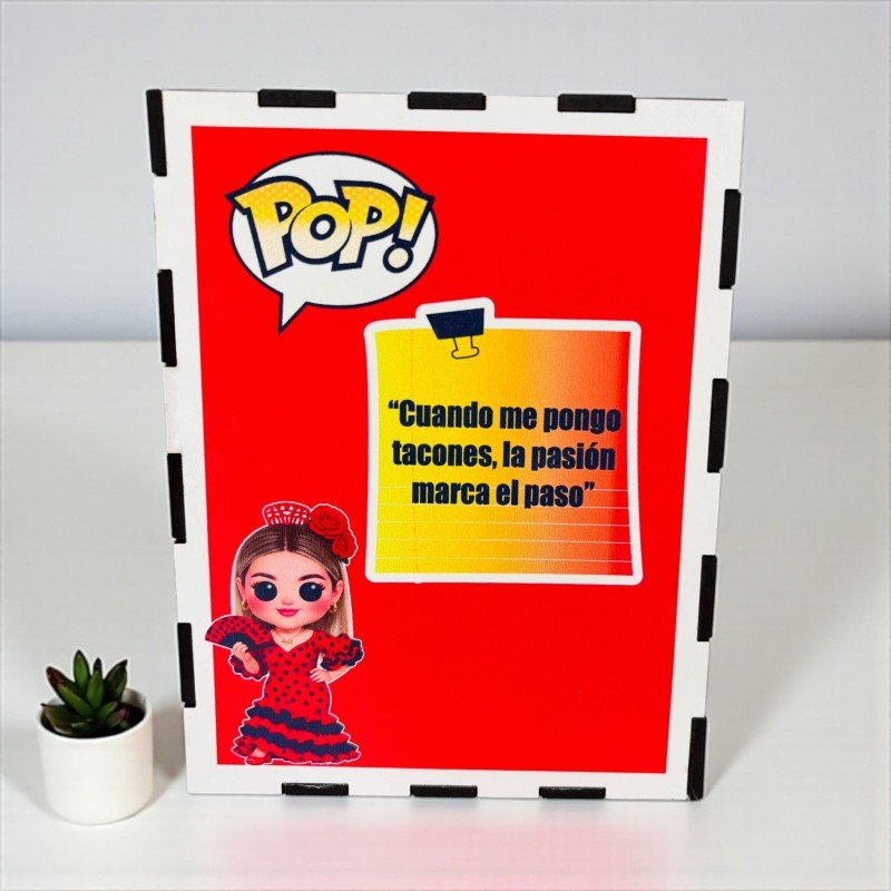 FUNKO DE MADERA FLAMENCO
