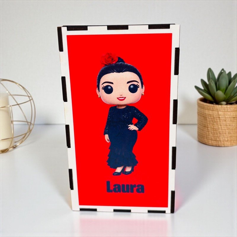 FUNKO DE MADERA FLAMENCO