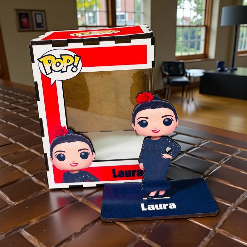FUNKO DE MADERA FLAMENCO