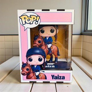 FUNKO DE MADERA HÍPICA