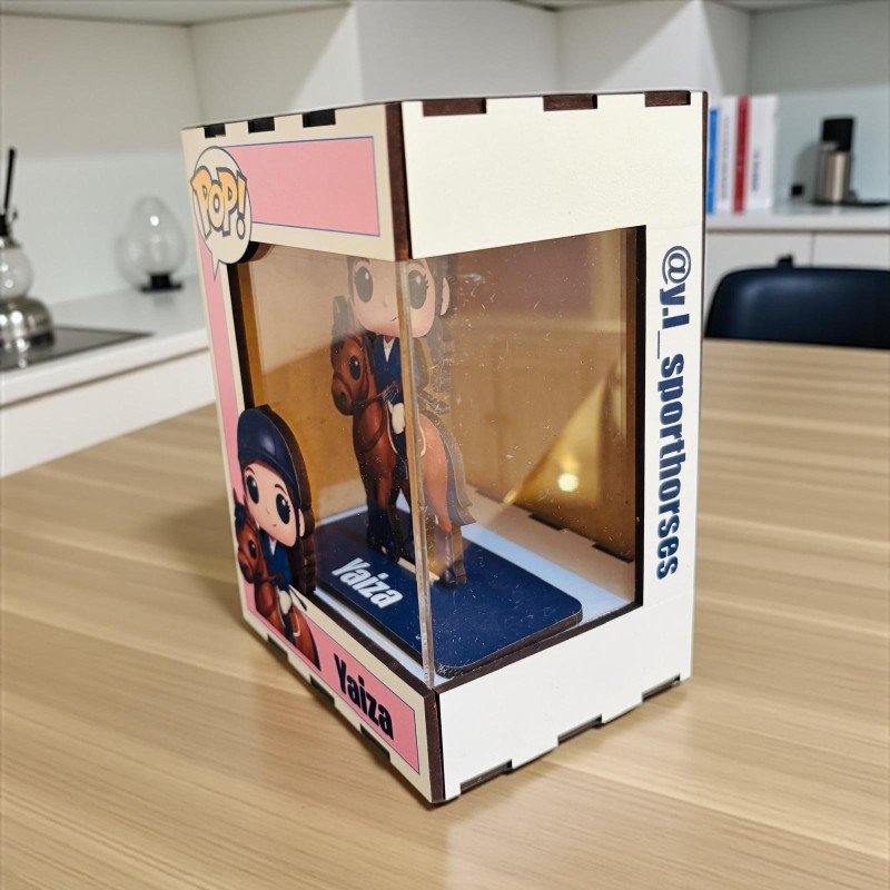 FUNKO DE MADERA HÍPICA