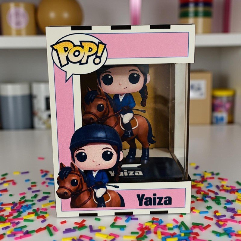 FUNKO DE MADERA HÍPICA
