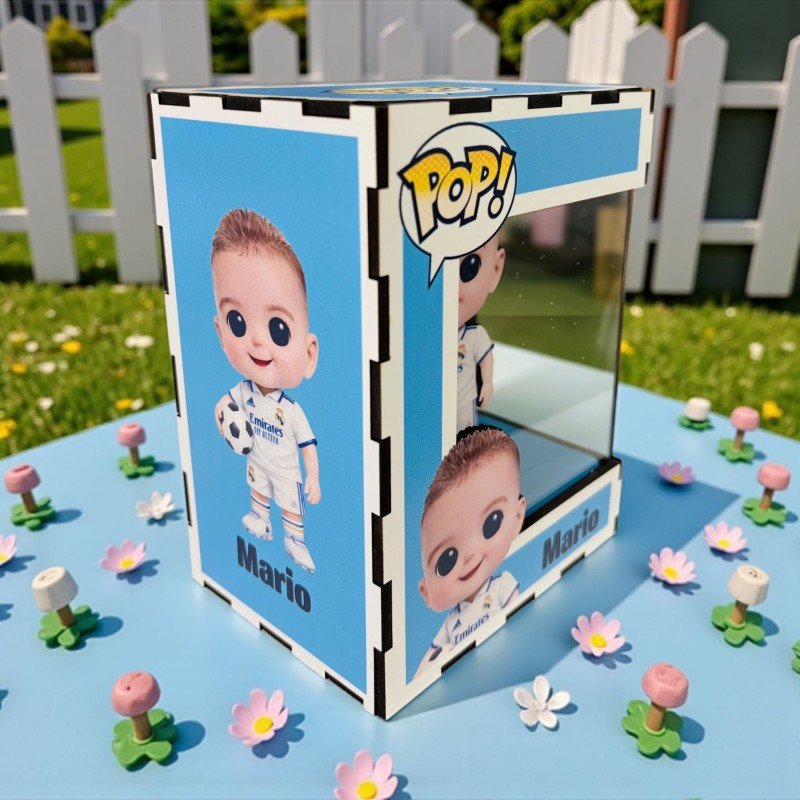FUNKO DE MADERA FÚTBOL