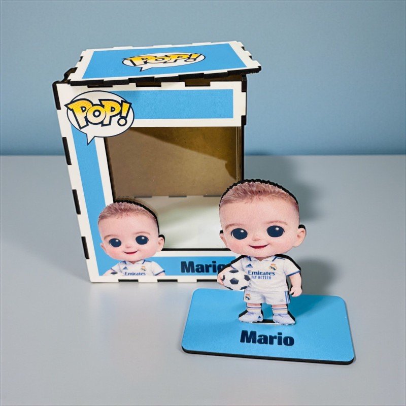 FUNKO DE MADERA FÚTBOL