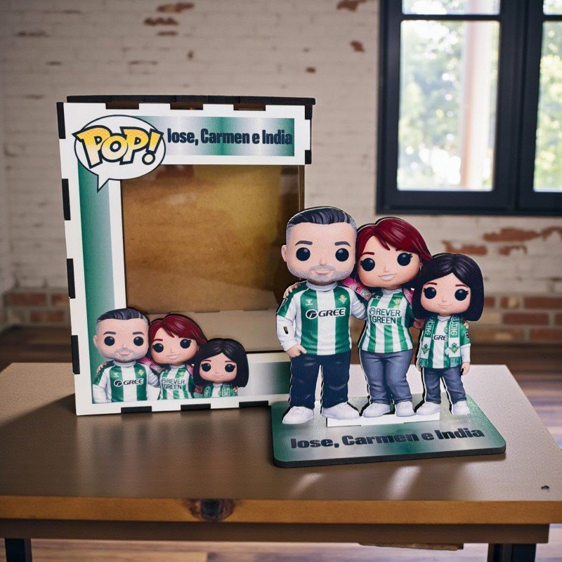 FUNKO DE MADERA FÚTBOL