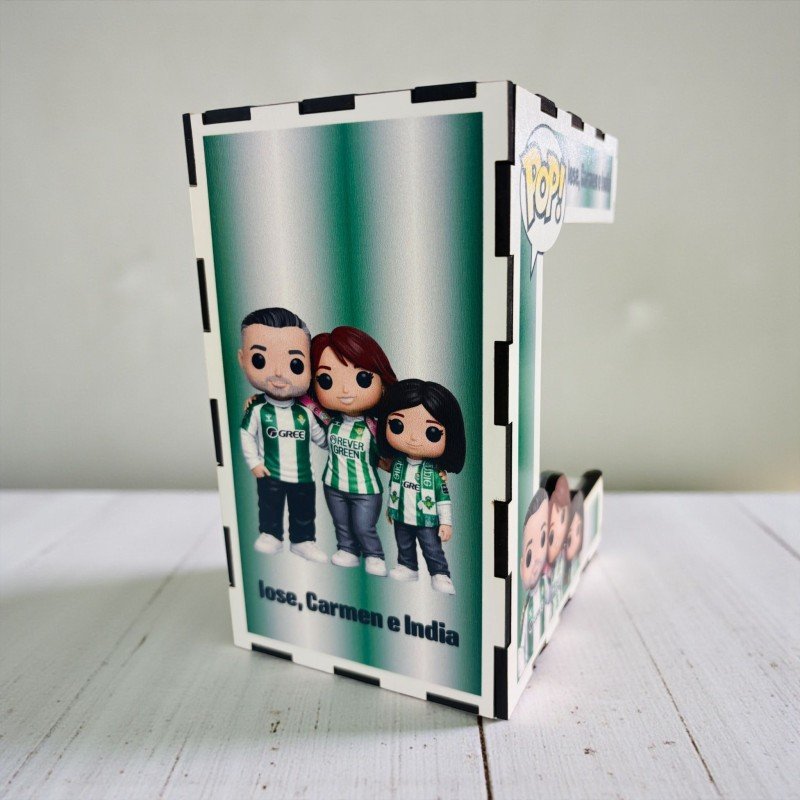 FUNKO DE MADERA FÚTBOL