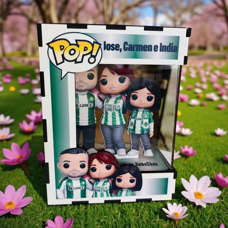FUNKO DE MADERA FÚTBOL