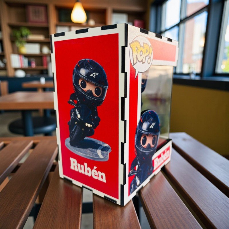 FUNKO DE MADERA MOTOS