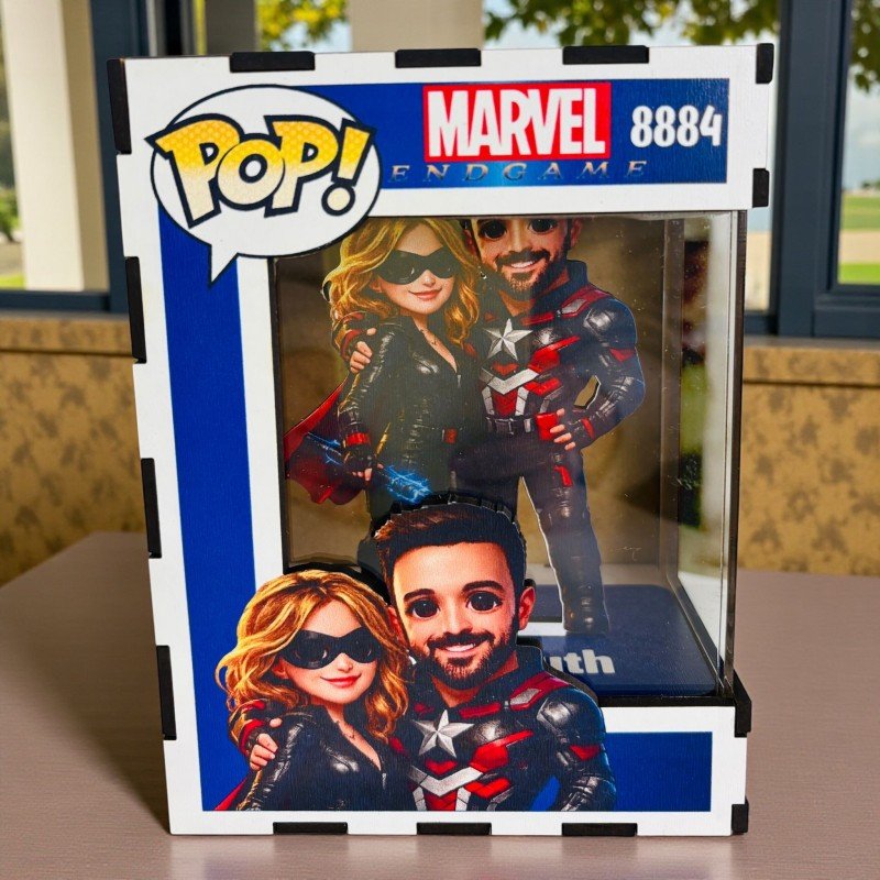 FUNKO DE MADERA SÚPER HÉROES