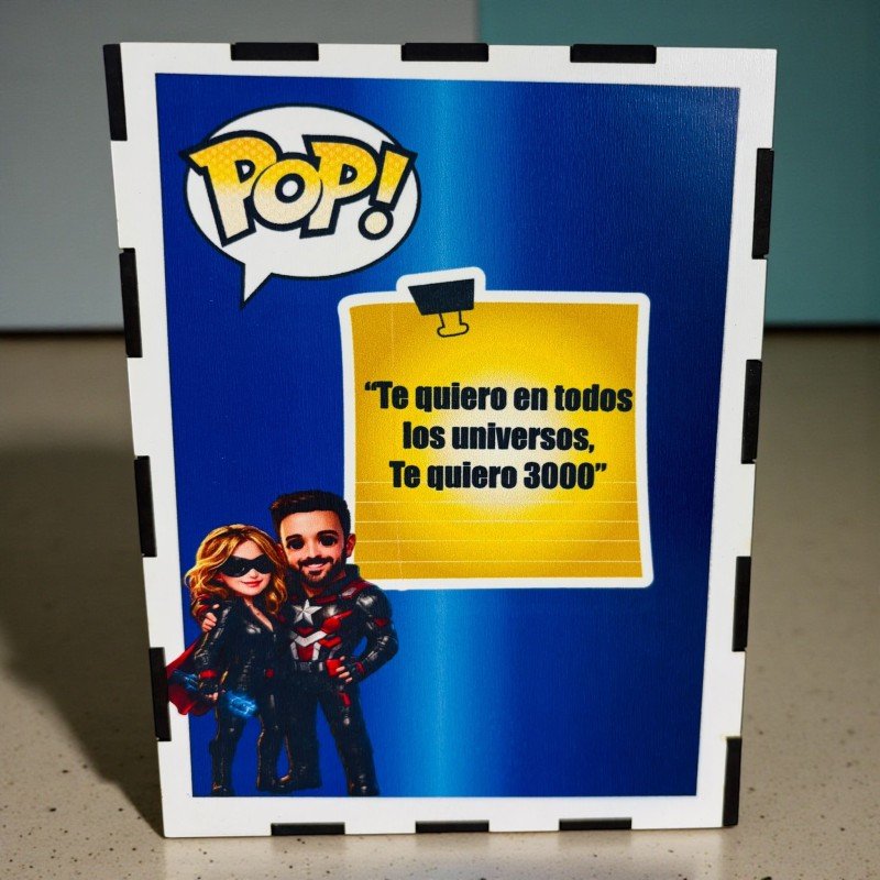 FUNKO DE MADERA SÚPER HÉROES