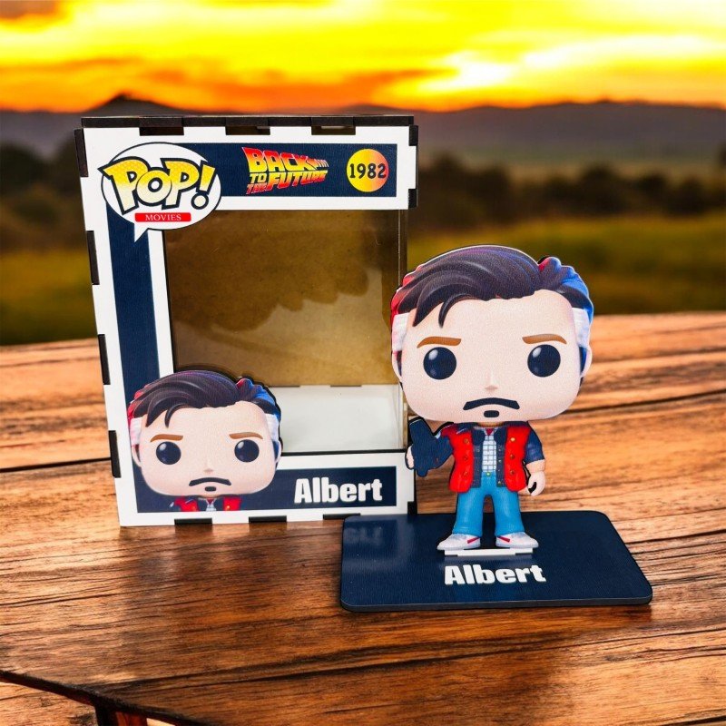 FUNKO DE MADERA SÚPER HÉROES
