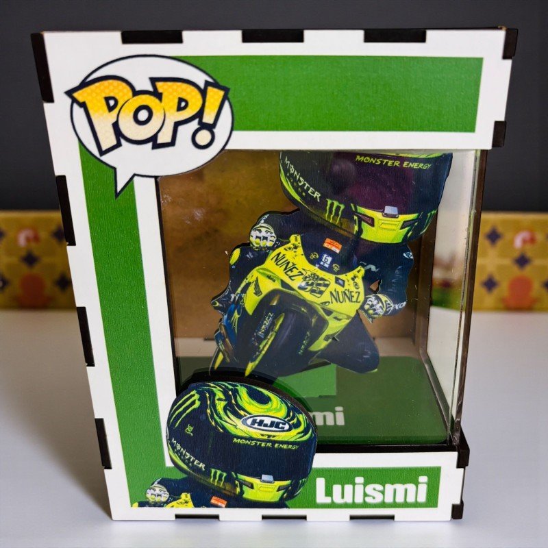 FUNKO DE MADERA MOTOS