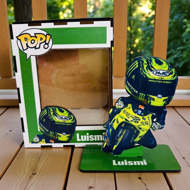 FUNKO DE MADERA MOTOS