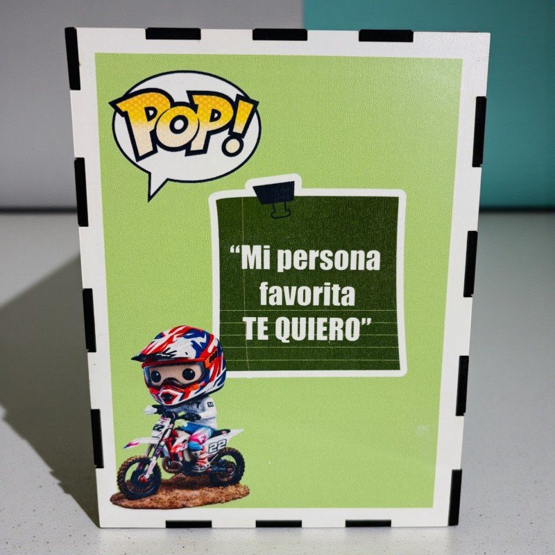 FUNKO DE MADERA MOTOS