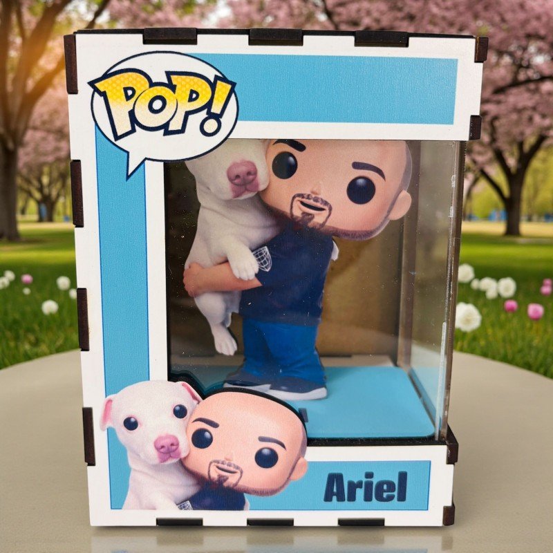 FUNKO DE MADERA PERSONALIZADO MASCOTAS