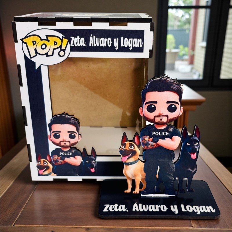 FUNKO DE MADERA PROFESIONES