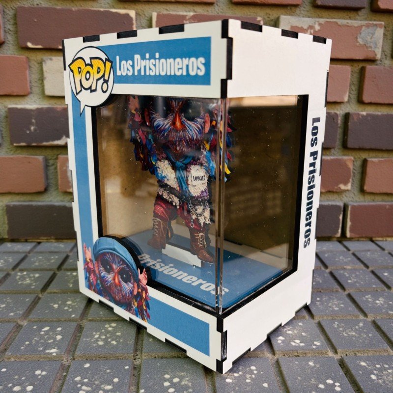 FUNKO DE MADERA PERSONALIZADO CARNAVAL