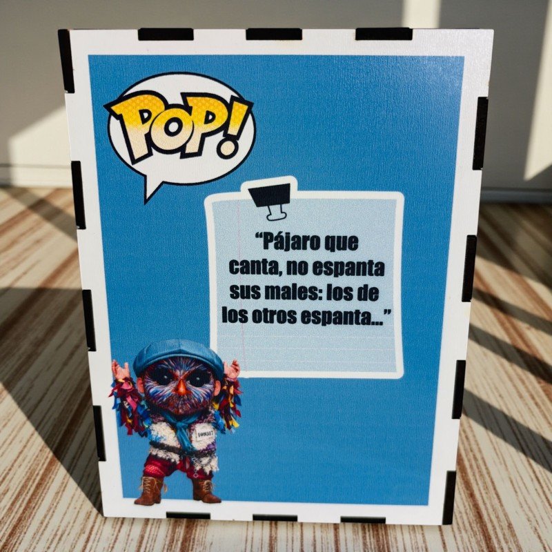 FUNKO DE MADERA PERSONALIZADO CARNAVAL
