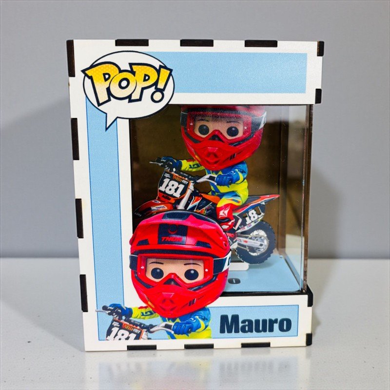 FUNKO DE MADERA MOTOS