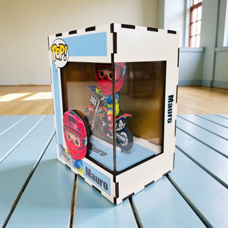 FUNKO DE MADERA MOTOS