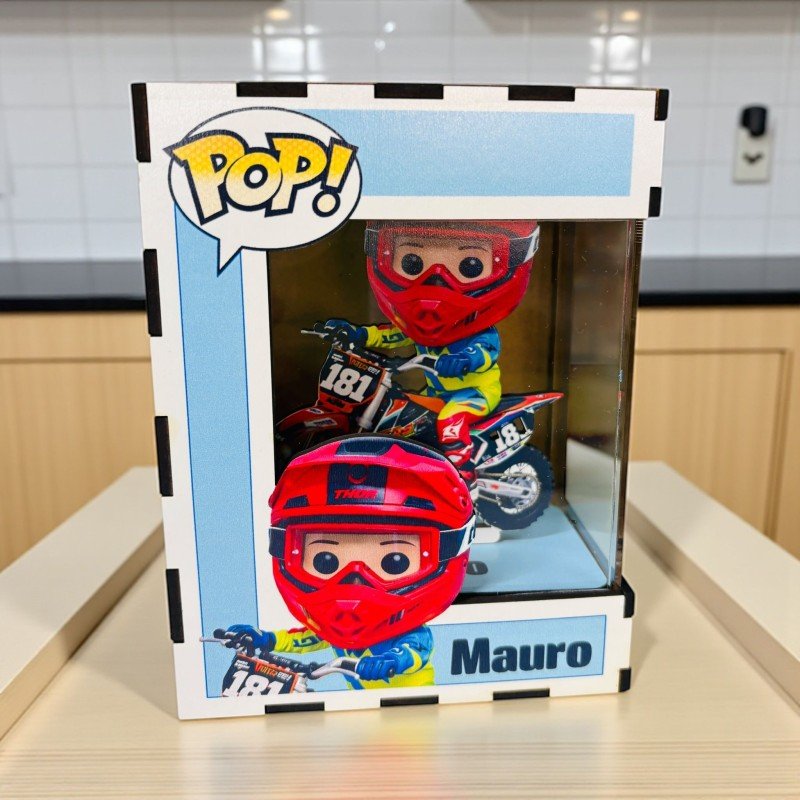 FUNKO DE MADERA MOTOS