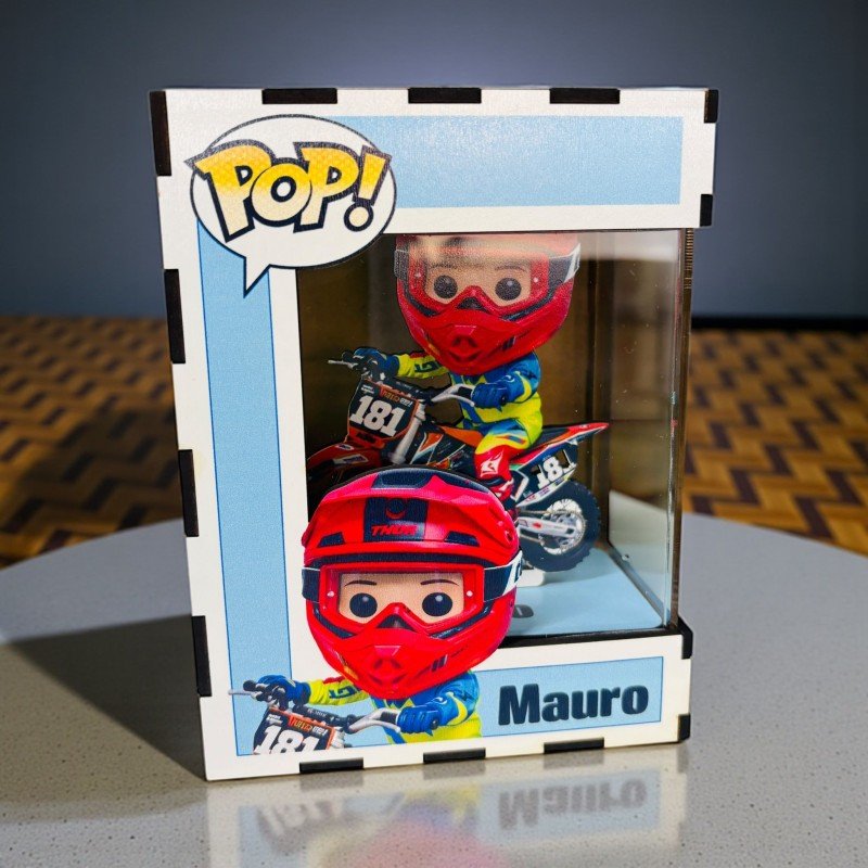 FUNKO DE MADERA MOTOS