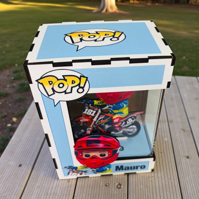 FUNKO DE MADERA MOTOS