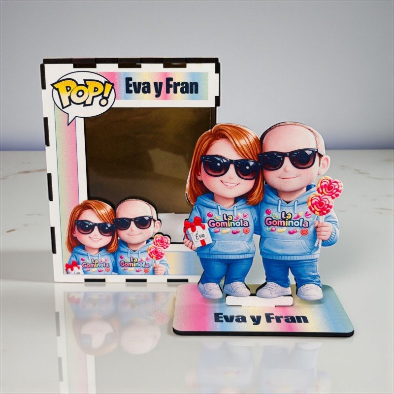 FUNKO DE MADERA PERSONALIZADO