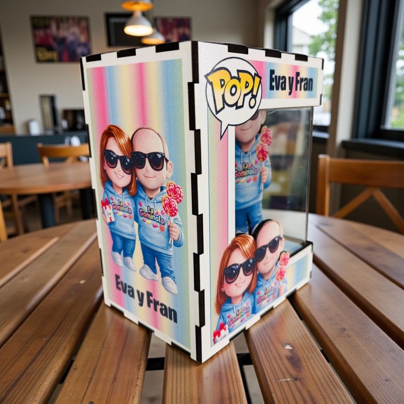 FUNKO DE MADERA PERSONALIZADO