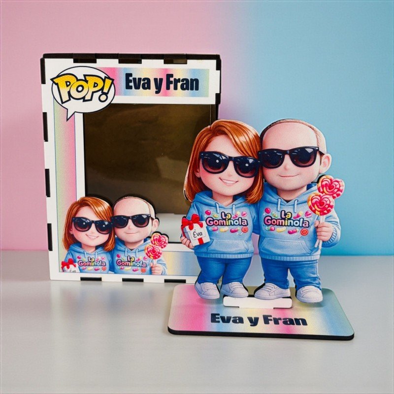 FUNKO DE MADERA PERSONALIZADO