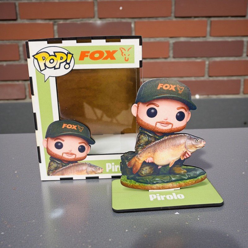 FUNKO DE MADERA PESCA