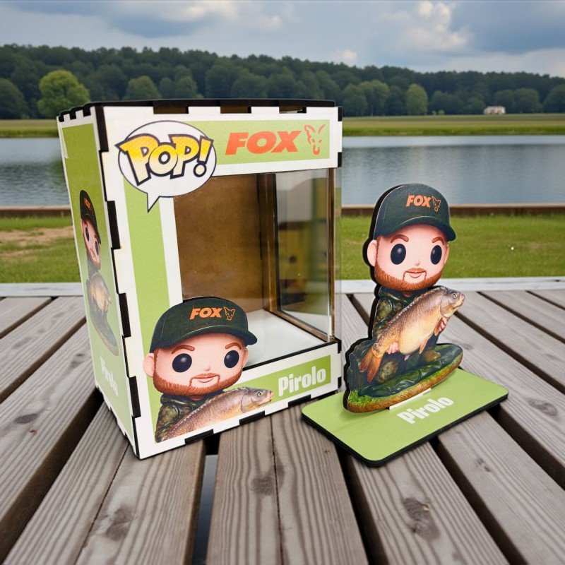 FUNKO DE MADERA PESCA