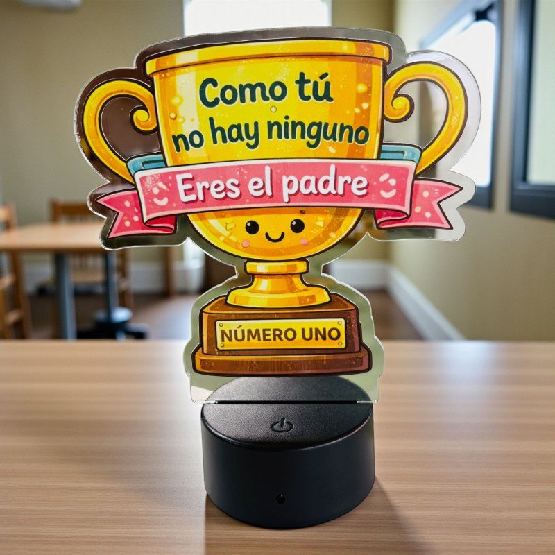 LÁMPARA TROFEO PAPÁ