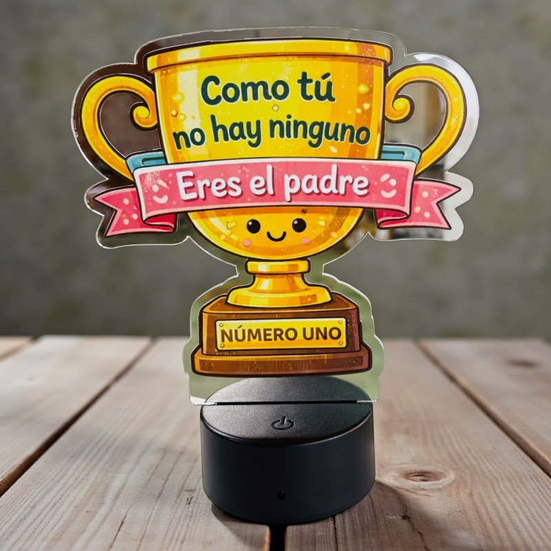 LÁMPARA TROFEO PAPÁ
