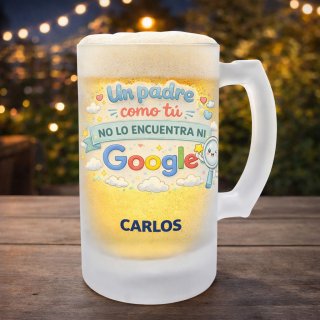 JARRA CERVEZA PAPÁ GOOGLE