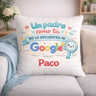 COJÍN PAPÁ GOOGLE