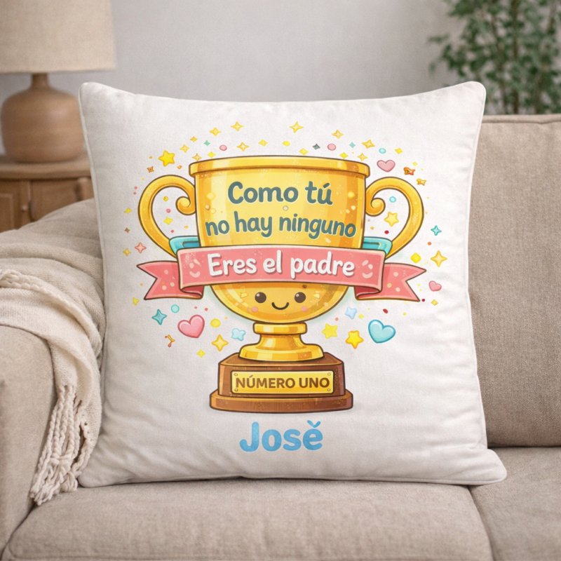 COJÍN TROFEO PAPÁ