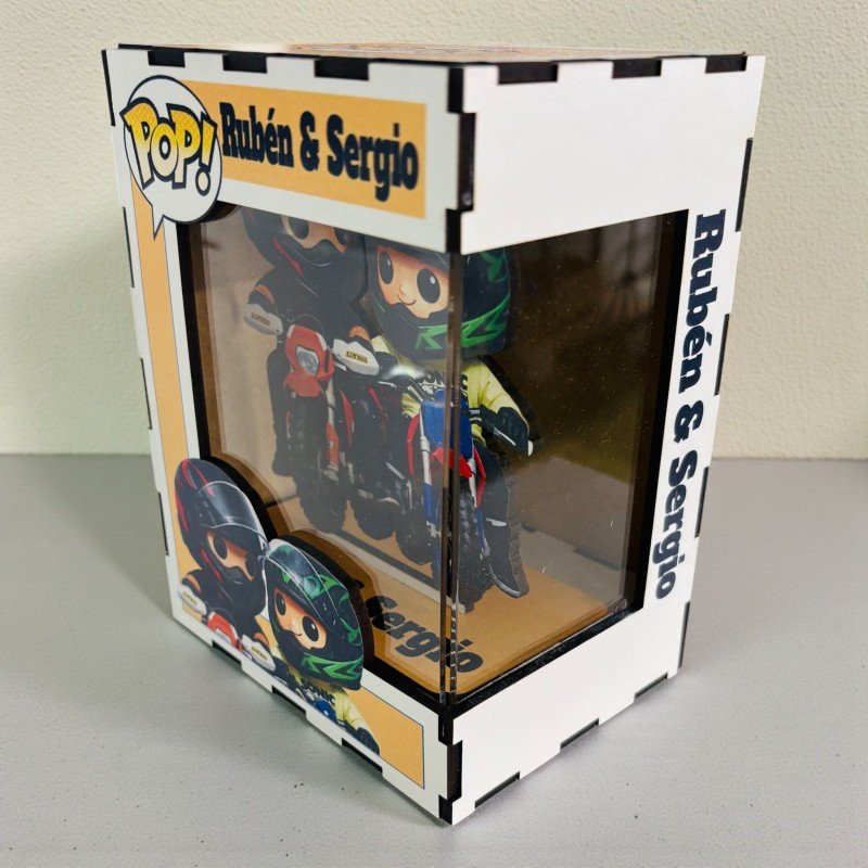 FUNKO DE MADERA MOTOS