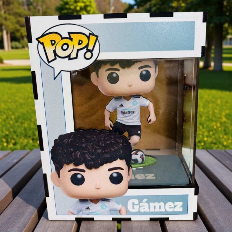 FUNKO DE MADERA FÚTBOL