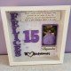 CUADRO PERSONALIZADO FELICES 15
