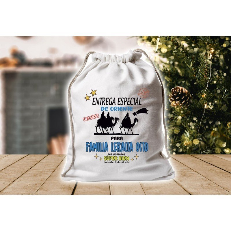 SACO PAPÁ NOEL Y REYES MAGOS