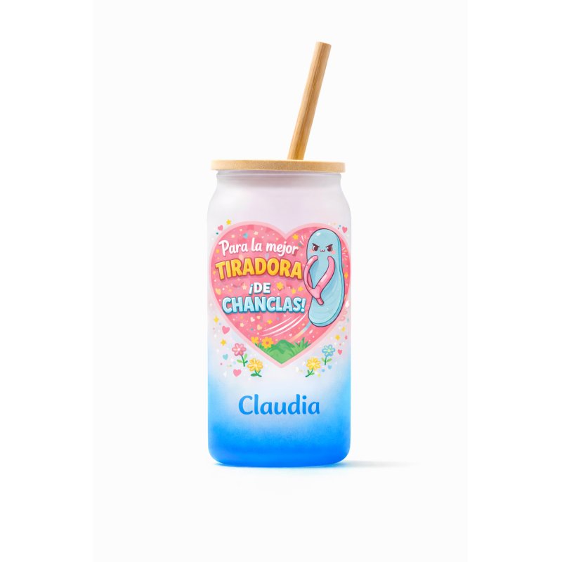 VASO COLOR TIRADORA DE CHANCLAS