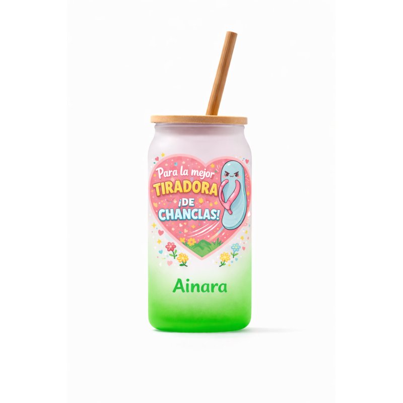 VASO COLOR TIRADORA DE CHANCLAS