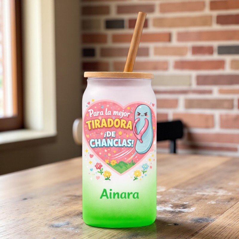 VASO COLOR TIRADORA DE CHANCLAS