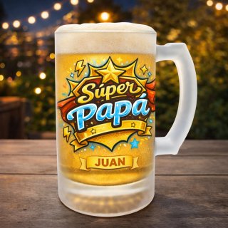 JARRA CERVEZA SÚPER PAPÁ