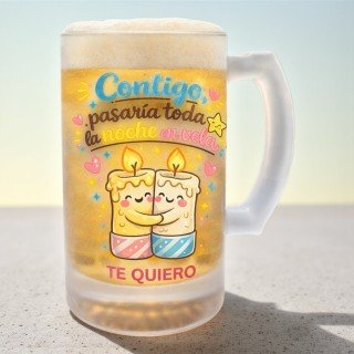 JARRA CERVEZA NOCHE EN VELA