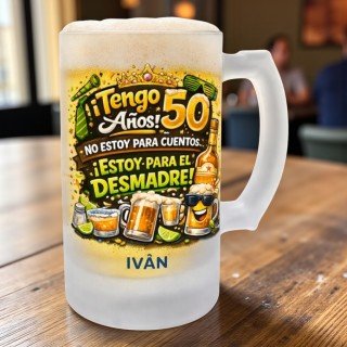 JARRA CERVEZA 50 AÑOS