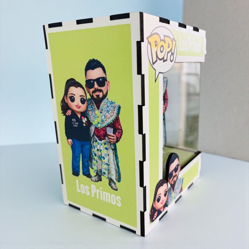 FUNKO DE MADERA PERSONALIZADO CARNAVAL